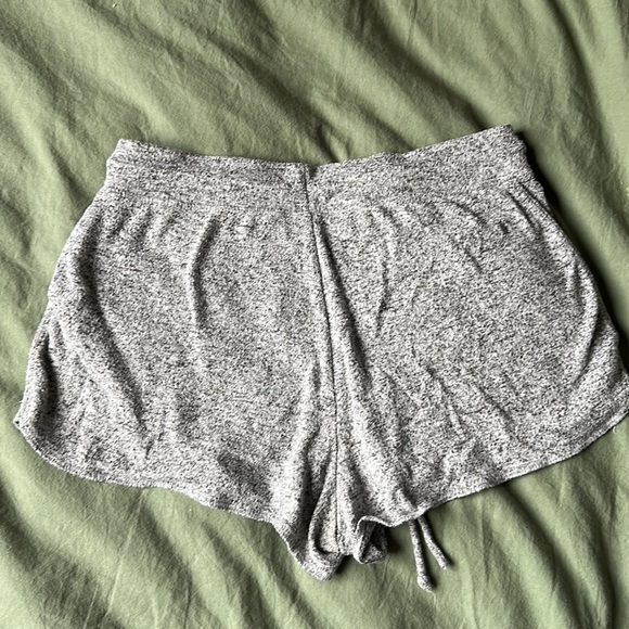 Heather Grey Mini Shorts - Picture 3 of 4